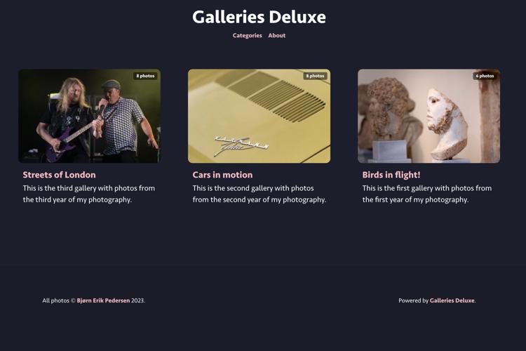 Galleries Deluxe