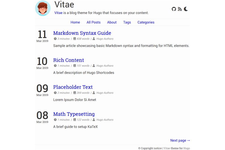 Vitae