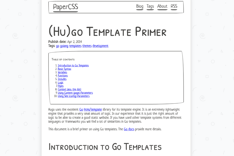 PaperCSS